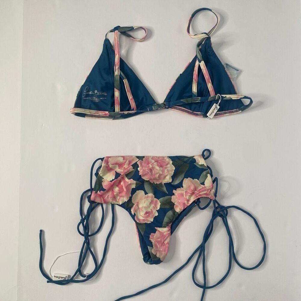 Frankies Bikinis Valentina Top (NWT L) & Ayla Bottoms (M) - Picture 2 of 8